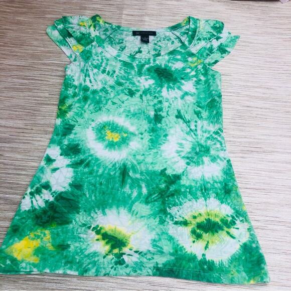 INC International Concepts Green Tie Dye Top - Picture 8 of 16